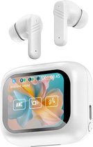 LTMT® - Pods Pro Led - LX-10 - In-ear Oordopjes - Earbuds - In-Ear Pods - Wit - Draadloze Oortjes - Bluetooth Oordopjes Incl. Led Display - Universeel - Noise Cancelling - Transparency Mode - Bluetooth Headset