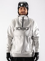 1080 PARKER-T Hoodie heren softshell | Grijs | L | Wintersport Snowboard Ski Kleding
