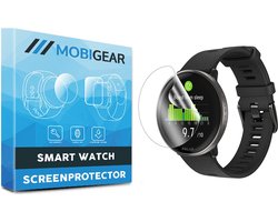 Mobigear Screenprotector geschikt voor Polar Ignite 3 | Mobigear Screenprotector Folie - Case Friendly - Zwart