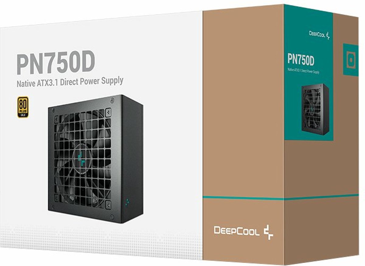 Pn750D Power Supply Unit 750 W 20+4 Pin Atx Atx (Black) - afbeelding 2