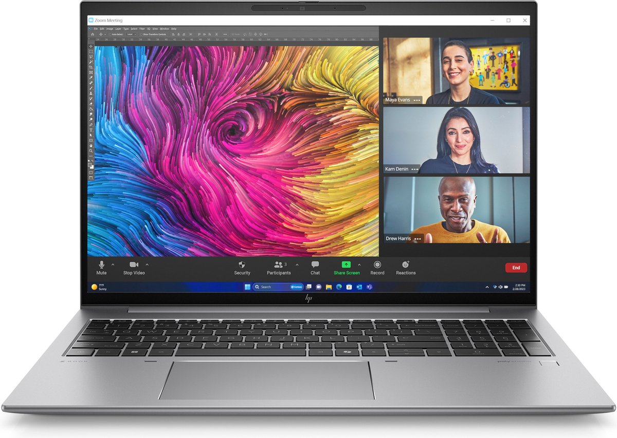 Bol.com HP ZBook Firefly G11 Intel Core Ultra 7 155H Mobiel werkstation 40,6 cm (16"""") WUXGA 32 GB DDR5-SDRAM 1 TB SSD NVIDIA ... aanbieding