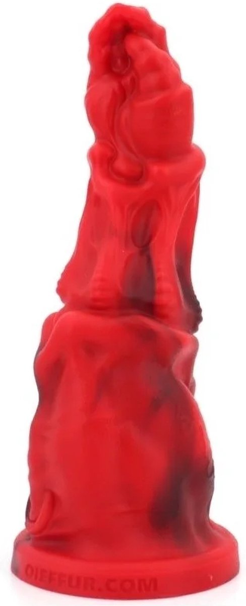 Monster Dildo Sklirt Rood van Monstered