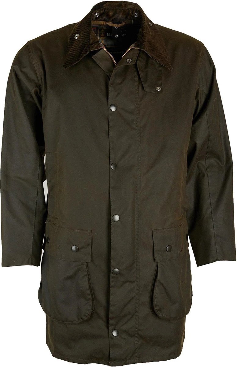 Barbour Northumbria Wax Jas Groen - Maat 52 - Heren - Wax jassen