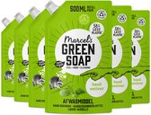 Marcel's Green Soap Afwasmiddel Navulling - Basilicum & Vetiver - 6 x 500 ml