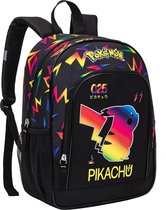 Sac à Dos Pokémon Pikachu Qualité Premium 2 Compartiments - Hauteur 37cm
