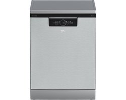 Beko BDFN36560XC, Vrijstaand, Volledige grootte (60 cm), Grijs, Zwart, Touch, LED