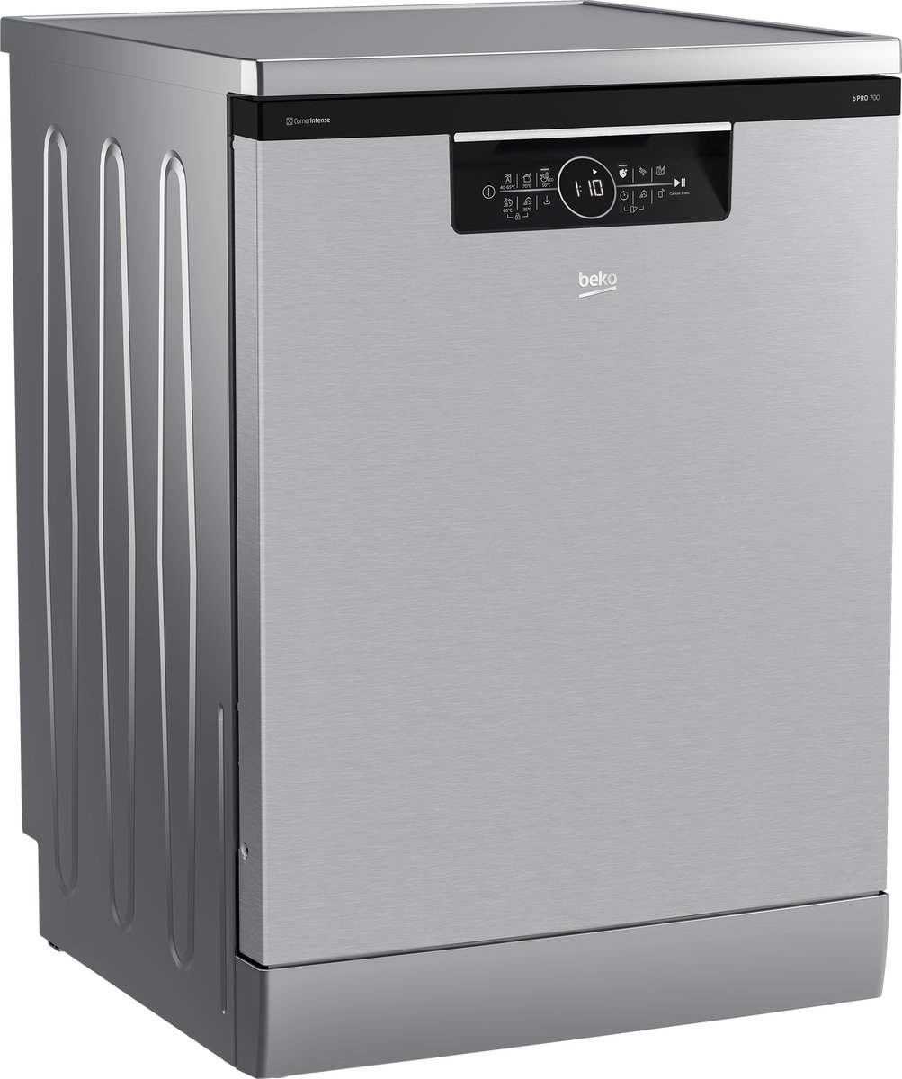 Beko BDFN36560XC, Vrijstaand, Volledige grootte (60 cm), Grijs, Zwart, Touch, LED – foto 6