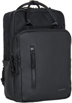 New Rebels William Milwaukee Zwart 20L Rugzak Waterafstotend Laptop 15.6