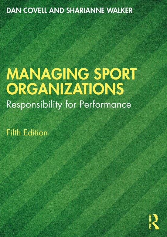 Managing Sport Organizations - cover