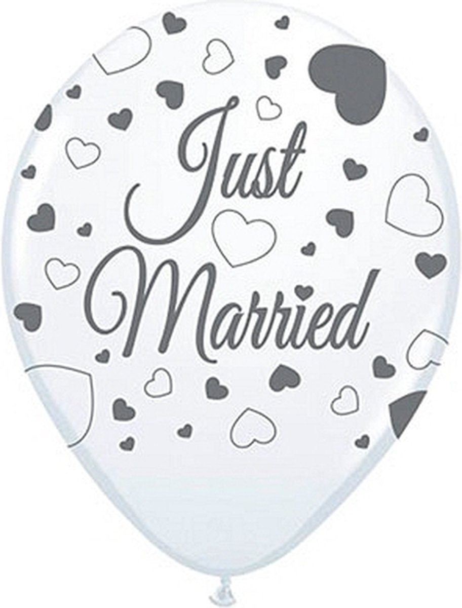 Decoraties just married - Huwelijk versiering