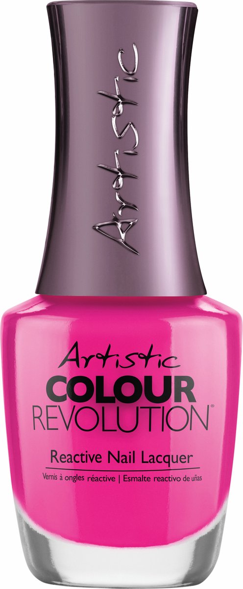Goedkoopste Artistic Nail Design Colour Revolution ' Polka Dottie Hottie ' ( Fel Roze-Blauw Parelmoer