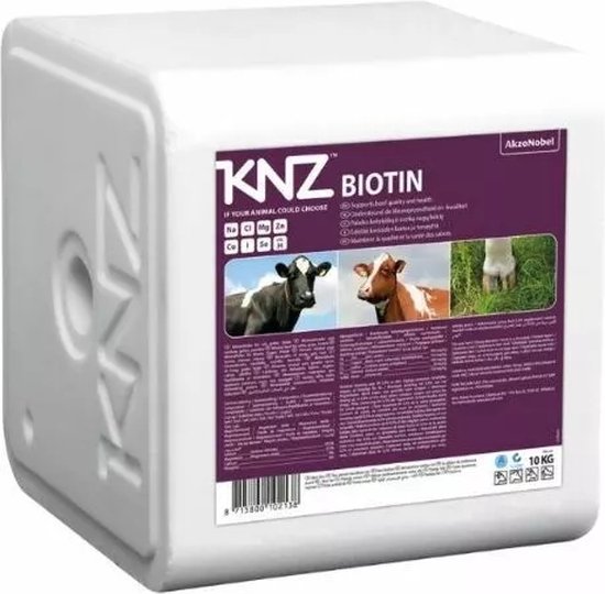 Foto: Excellent liksteen biotin 10 kg zoutliksteen met biotine en extra selenium geschikt voor rundvee