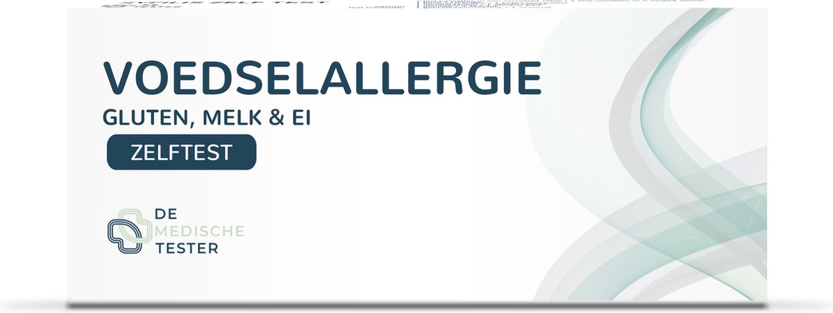 Goedkoopste Voedsel Allergie Test - Voedselintolerantie - Gluten Test - Melk Allergie Test - Ei Allergie - Zelftest - The Tester