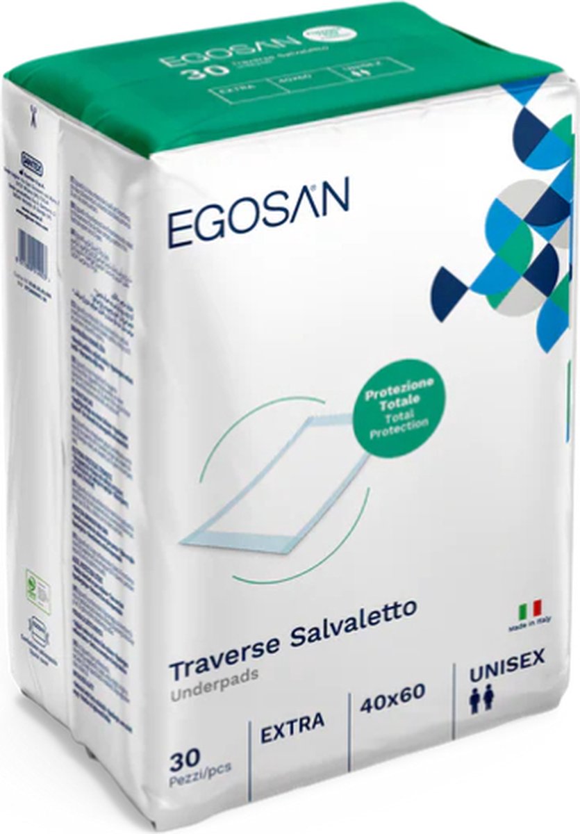Egosan Underpads 40 x 60 cm - 1 paquet de 30 protections