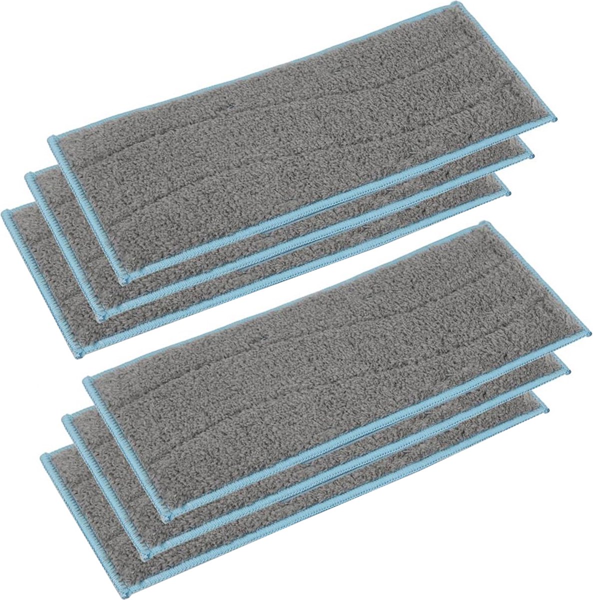 6-pack Pads voor nat dweilen Geschikt voor Irobot Braava M6 Wasbare pads nat dweilen Robot Mop Vervanging Accessoires Herbruikbare dweilpads niet origineel