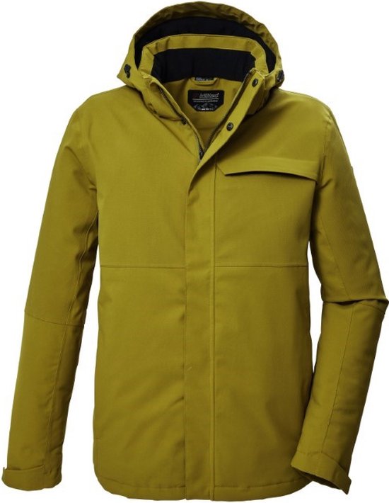Killtec Winterjas Jas 41844 groen/geel functionele winterjas L