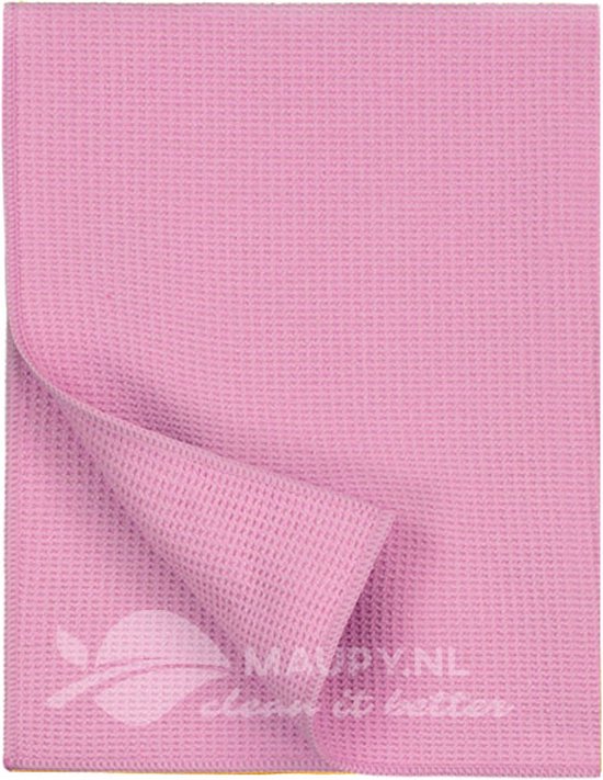 F.R.M. Quick Dry Droogdoek™ Speciaal Ontwikkelde Droogdoek Voor De Badkamer Roze 40x60