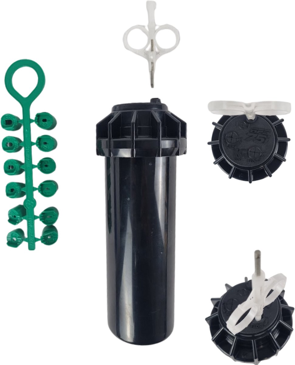 K-Rain pop-up sproeier RPS75i , Straalbereik 3,9 - 14,6 m met sleutel