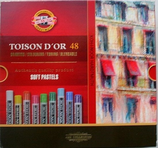 Koh-i-nooir Toison d'Or Extra softpastel 48 st assortie