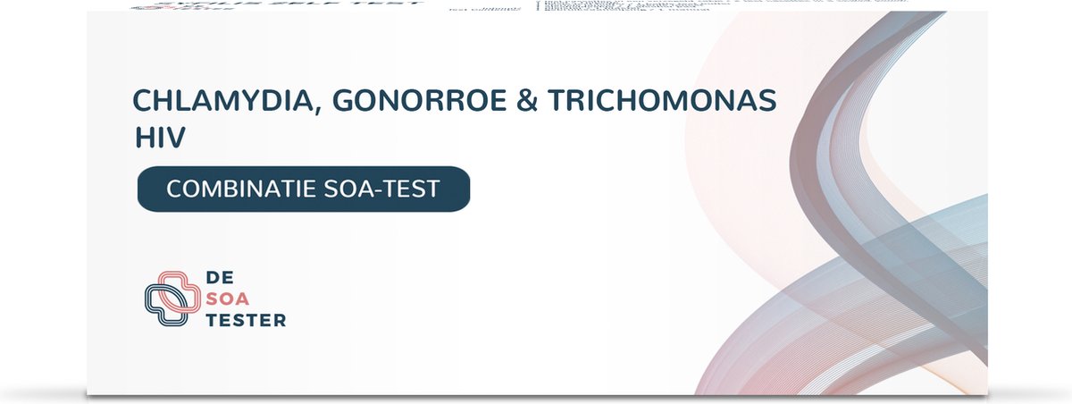 Goedkoopste The Tester - Chlamydia, Gonorroe, Trichomonas & HIV Test - Man
