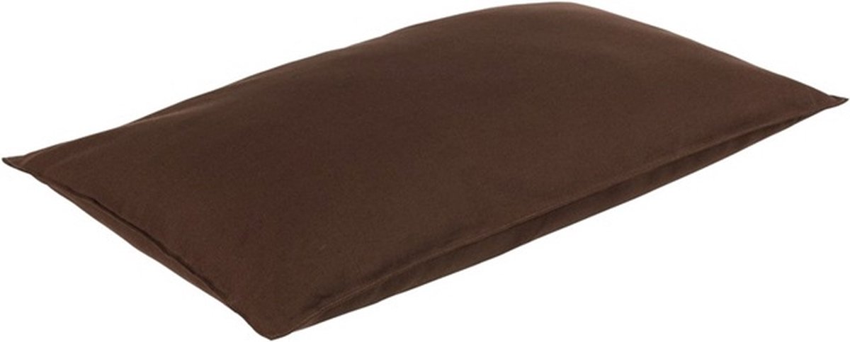 Linen & More Sollana Kussen Chocolate | 35 X 60 | Sierkussen Voor Woonkamer Of Slaapkamer Zwart