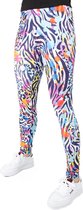 Festival Leggings - Make Something of Zebra - Tissu extensible doux