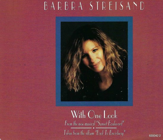 Barbra Streisand - With One Look (CD-Maxi-Single)