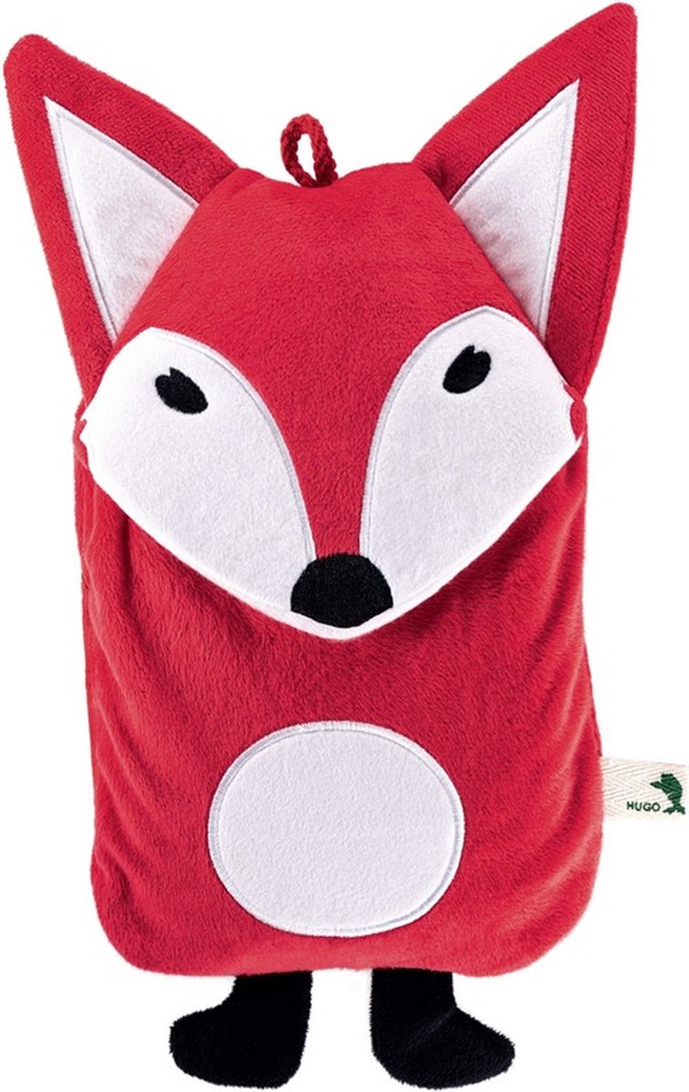 Goedkoopste Kruik - vos hoes - rood - 0,8 liter - warmwaterkruik - vossen knuffel - voor kinderen - warm worden/blijven