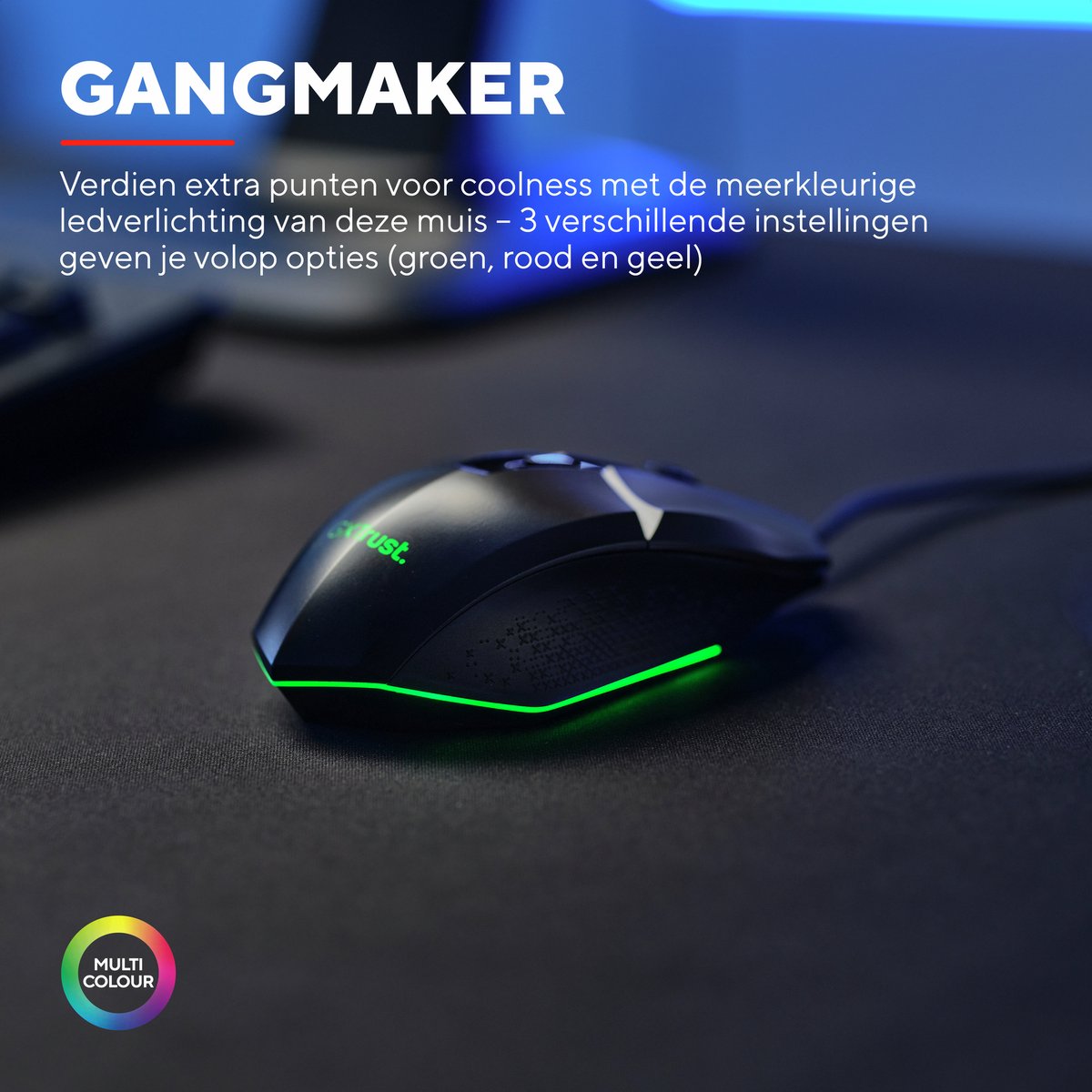Trust GXT 109 Felox - Gaming Muis thumbnail 3