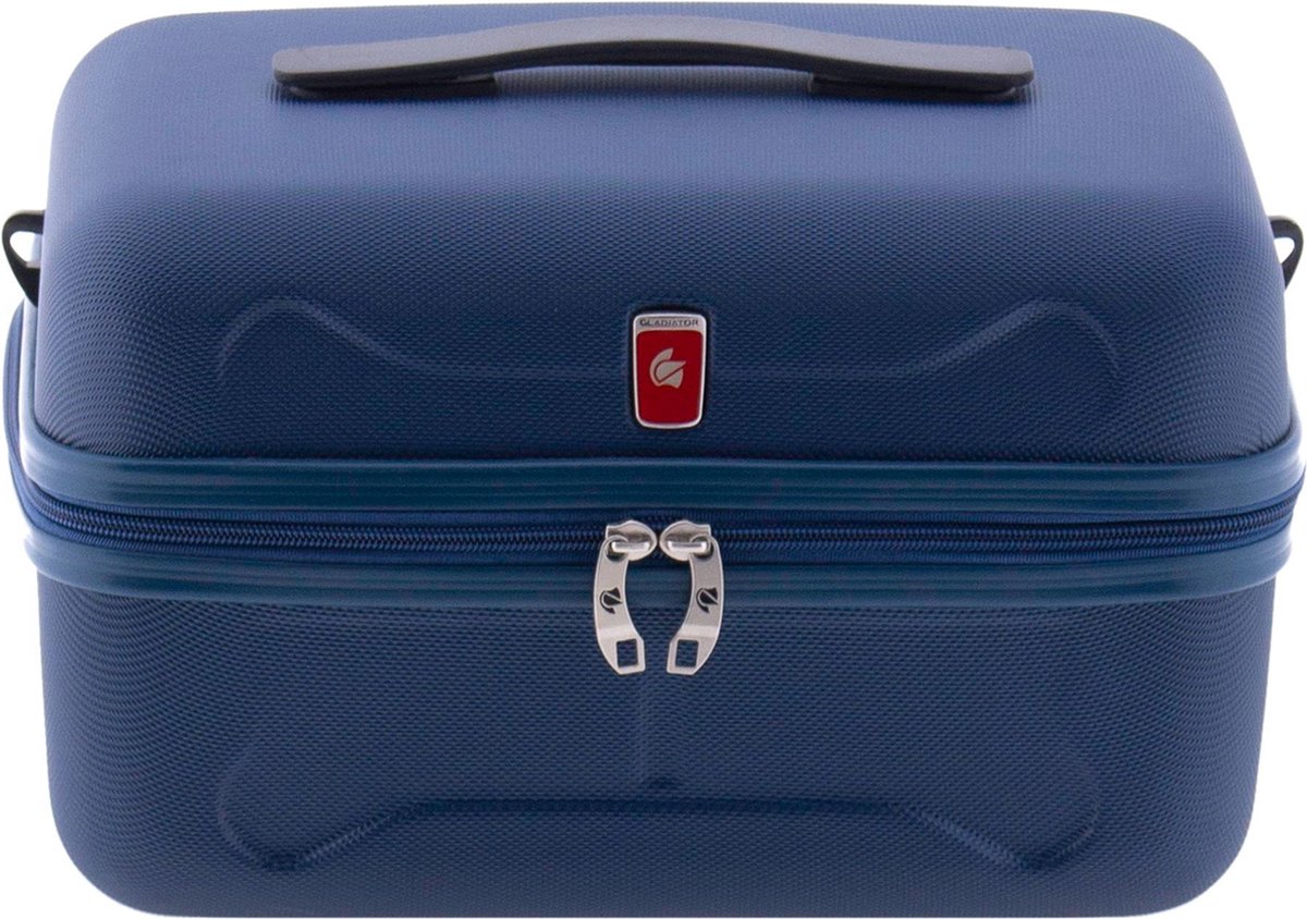 Gladiator 4800 Beautycase 36 cm - 20 L - Ritssluiting - blue