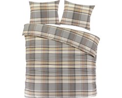 Day Dream Bram - Dekbedovertrek - Lits-jumeaux - 240 x 200/220 - Grijs