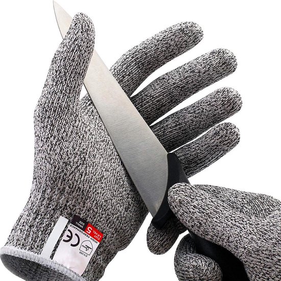 Snijbestendige handschoenen Hoge prestatieniveau 5-bescherming met lange roestvrijstalen draad onder de onderarm kopen vanaf een prijs van 16