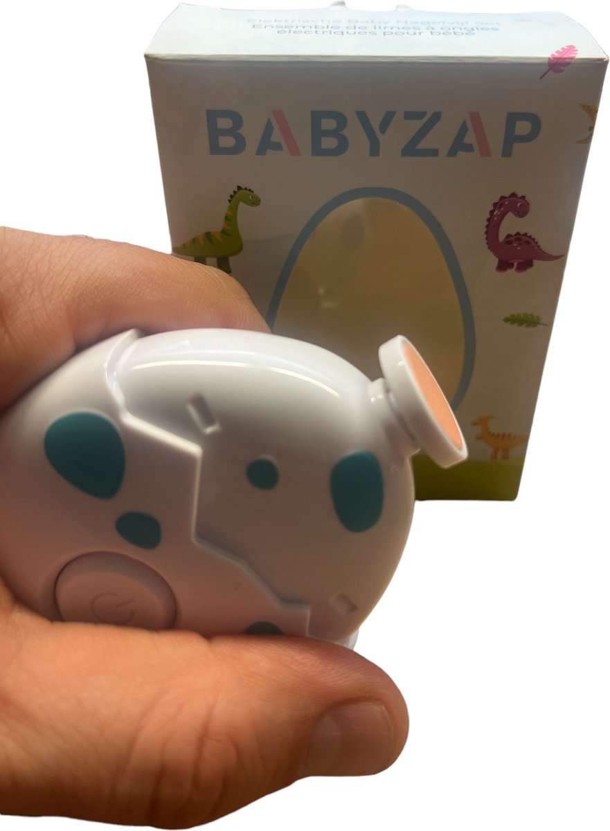 Babyzap – elektrische baby nagelvijl | elektrische baby nagelknipper | nageltrimmer | nagelset – veilig en zacht – voor baby en volwassen – zeer stil – 6 vijlen – draadloos en exclusief batterij thumbnail 5