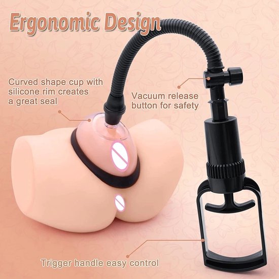 Foto: Pussy pump vagina pomp clitoris pomp sextoy pleasure pump erotische accessoires erotiek seksspeeltjes 