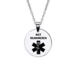 Ketting | Rond | RVS | Niet Reanimeren