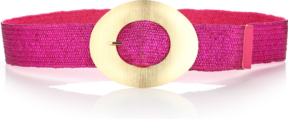 Riem Fashion - Zomer - Tailleriem - Heupriem - Metallic - Fuschia