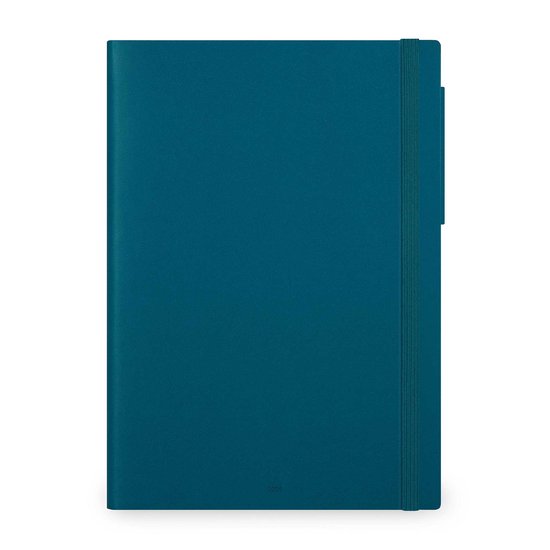 Foto: Legami bureau agenda 2025 week op 2 pagina s 20x27cm teal blue