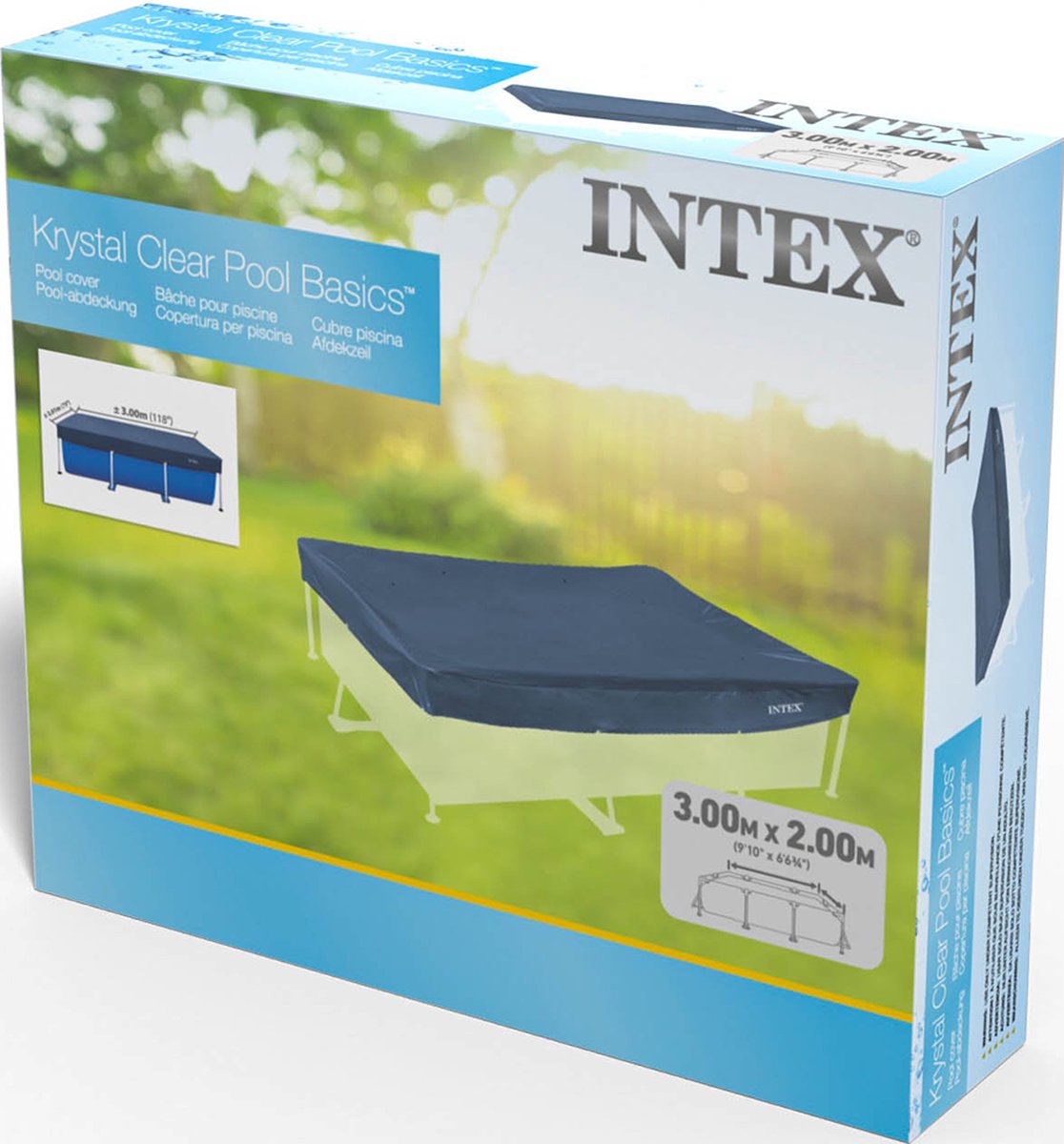 Intex Zwembad Afdekzeil - Rechthoekig 300 x 200 cm — afbeelding 6