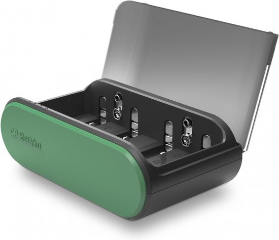 Recyko GP batterijlader AAA 4 stuks