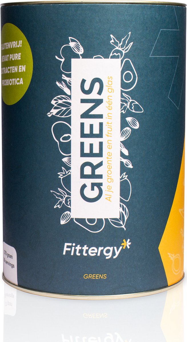 Goedkoopste Fittergy Supplements - Greens - 270 gram - Greens - vegan - voedingssupplement