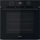 Bol.com Whirlpool OMK58RU0B Middelmaat Elektrische oven 71 l 3300 W 71 l Hydrolytisch + Pyrolytisch aanbieding