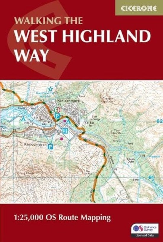 Cicerone West Highland Way Map Booklet - cover