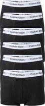 Actie 6-pack: Calvin Klein low rise trunks - lage heren boxers kort - zwart -  Maat: XL