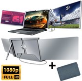 Bol.com E3MAX Portable Monitor Pro Ultra (2024) - Tri-screen - Monitoren - One Cable Connection - Triple screen - Monitor - Wind... aanbieding