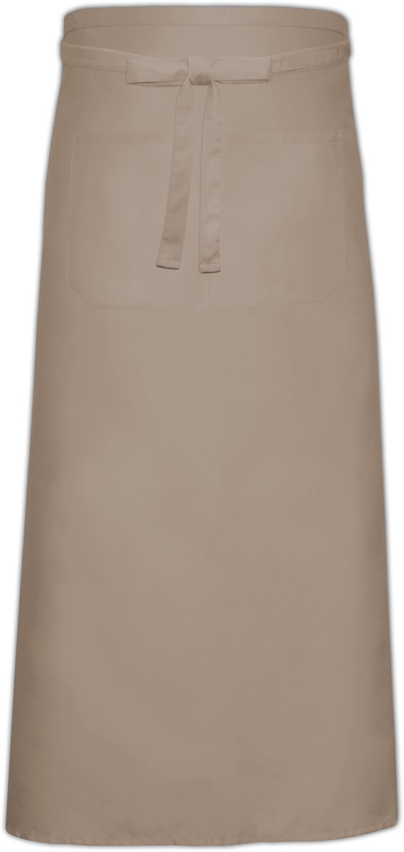 Franse sloof met zak - Khaki - 100 x 100 cm - Link Kitchen Wear