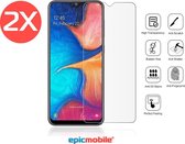 Epicmobile - 2Pack Samsung Galaxy A50/A30/A20/A30s Screenprotector - Tempered Glass – 2Pack voordeelbundel