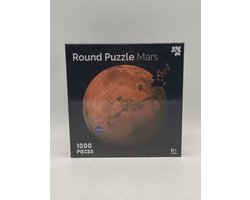 Round Planet Puzzles - Mars - NASA - 1000 stukjes