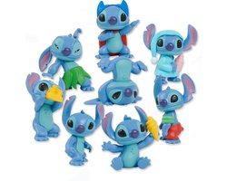 foto van Disney Stitch - Set van 8 Stitch Speelfiguren