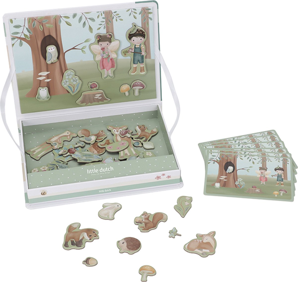 Little Dutch Magnetisch speelbord - Forest Friends FSC — afbeelding 5