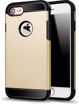 Xssive Hard Back Tough Cover voor Apple iPhone 7 Plus / iPhone 8 Plus - Anti Shock - Goud